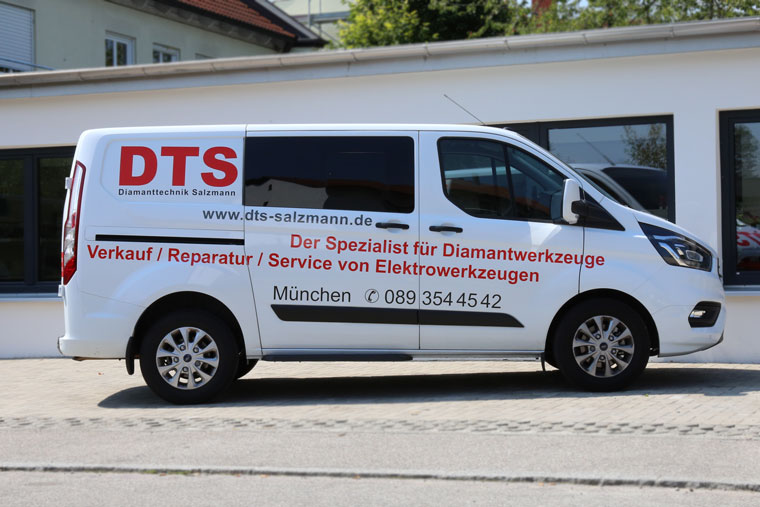 Der Spezialist Firmenwagen der DTS für Diamatwerkzeuge